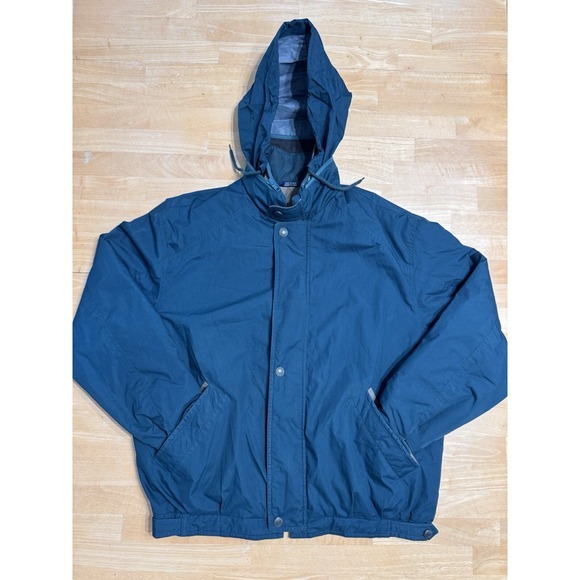 Members Only Other - Members Only‎ Mens Jacket Vintage Green Blue Bomber Full Zip Lined Size Medium